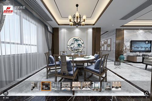 邵武101-200平米新中式风格室内装修设计案例